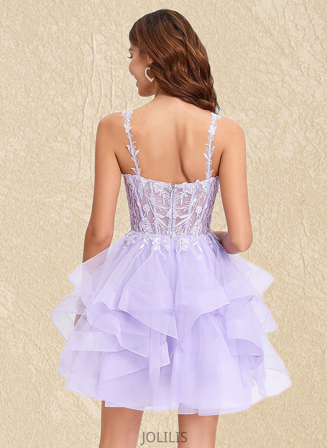 Leah Ball-Gown/Princess Sweetheart Short Tulle Homecoming Dress HIP0025677