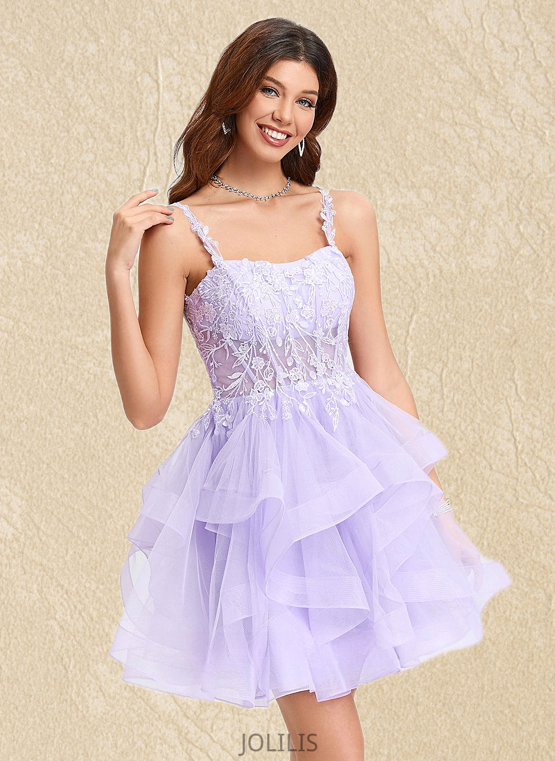 Leah Ball-Gown/Princess Sweetheart Short Tulle Homecoming Dress HIP0025677