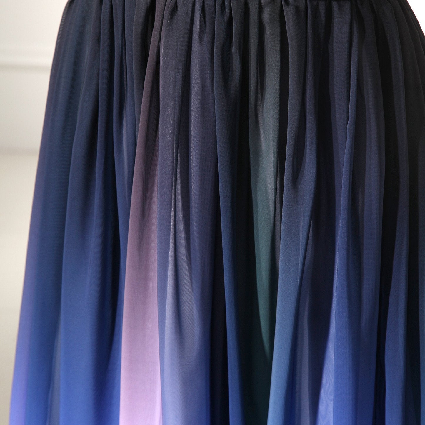 Ombre Custom Made Long Charming Chiffon Prom Dress 06