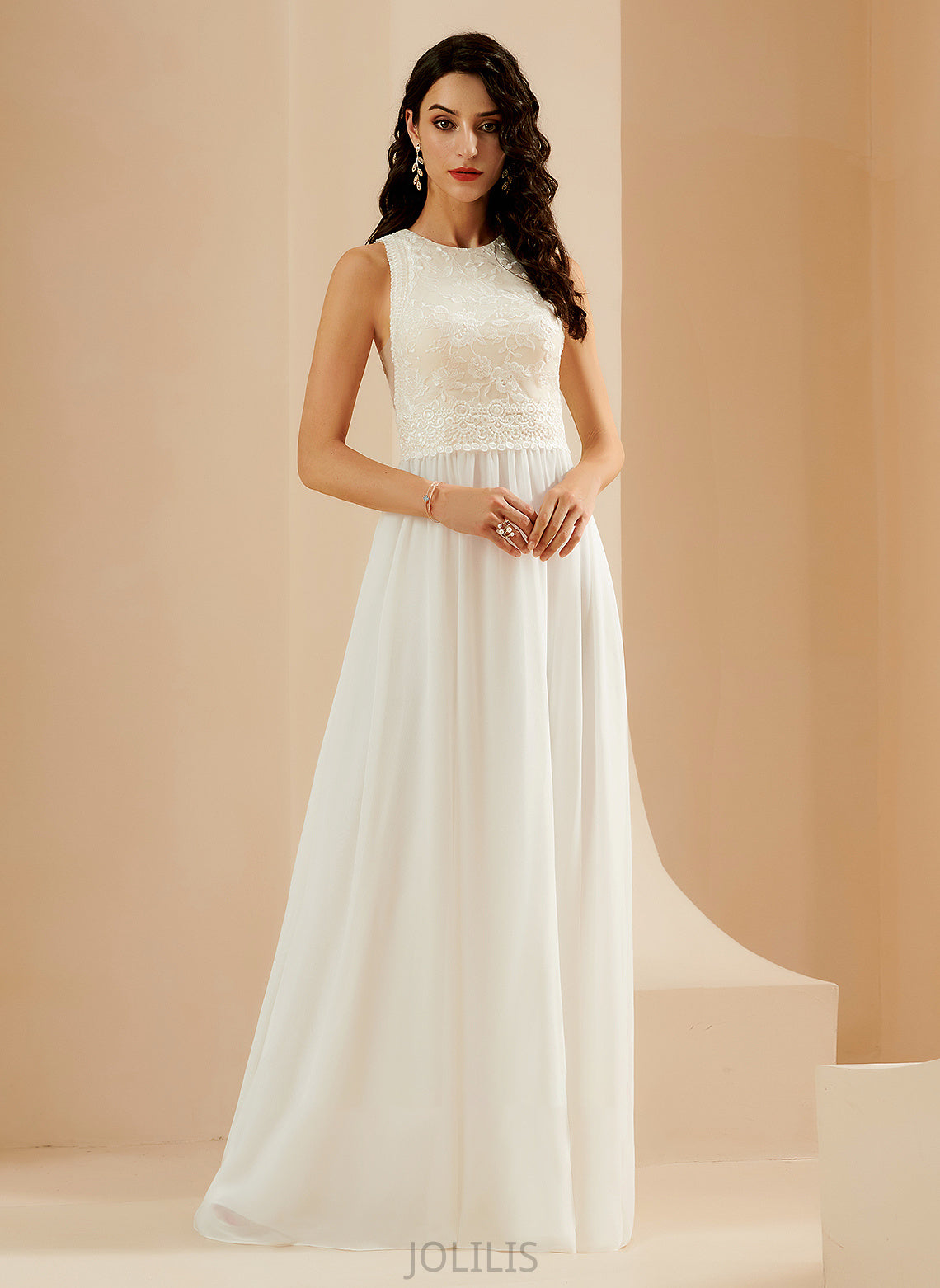 With A-Line Angie Wedding Dresses Train Dress Wedding Lace Sweep Sequins