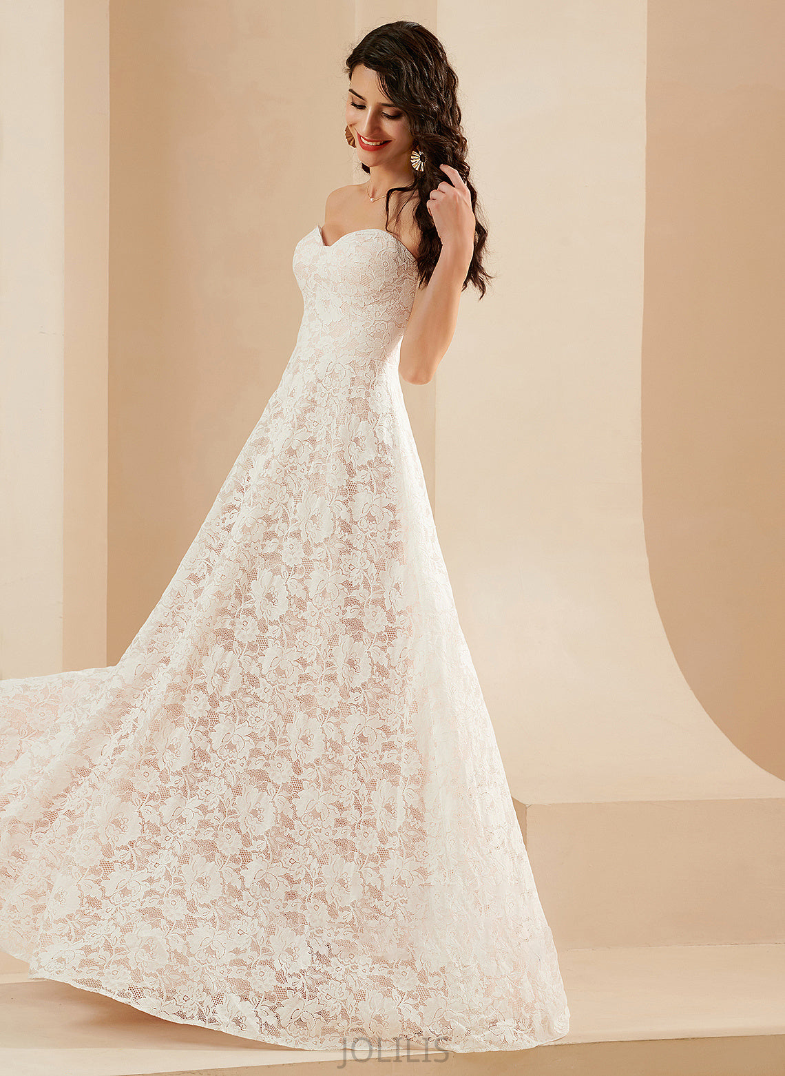 Wedding Floor-Length Dress A-Line Wedding Dresses Sweetheart Hailey