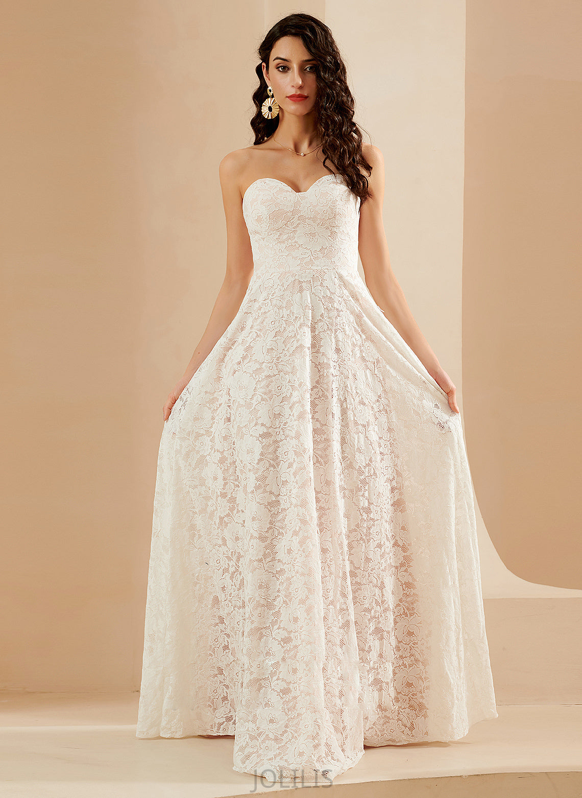 Wedding Floor-Length Dress A-Line Wedding Dresses Sweetheart Hailey