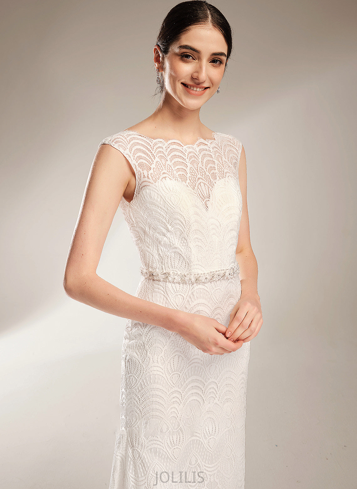 Court Dress Sheath/Column Scoop Train Beading With Wedding Wedding Dresses Germaine Neck Sequins