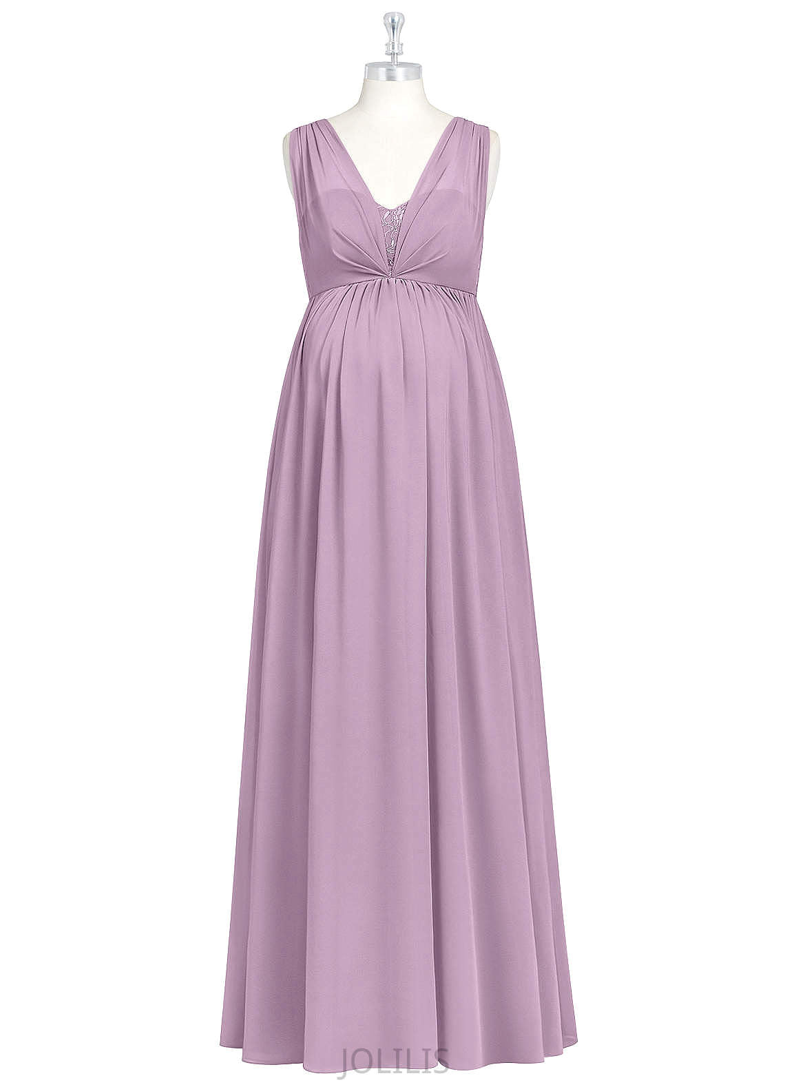 Carmen A-Line/Princess Natural Waist Floor Length Sleeveless Scoop Bridesmaid Dresses