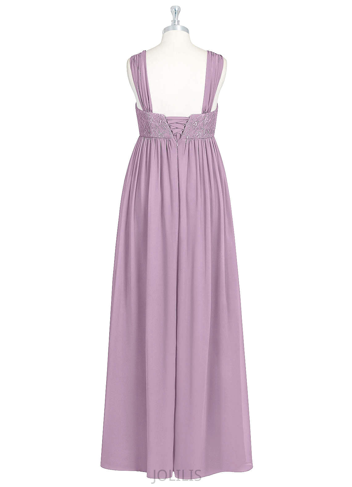 Carmen A-Line/Princess Natural Waist Floor Length Sleeveless Scoop Bridesmaid Dresses