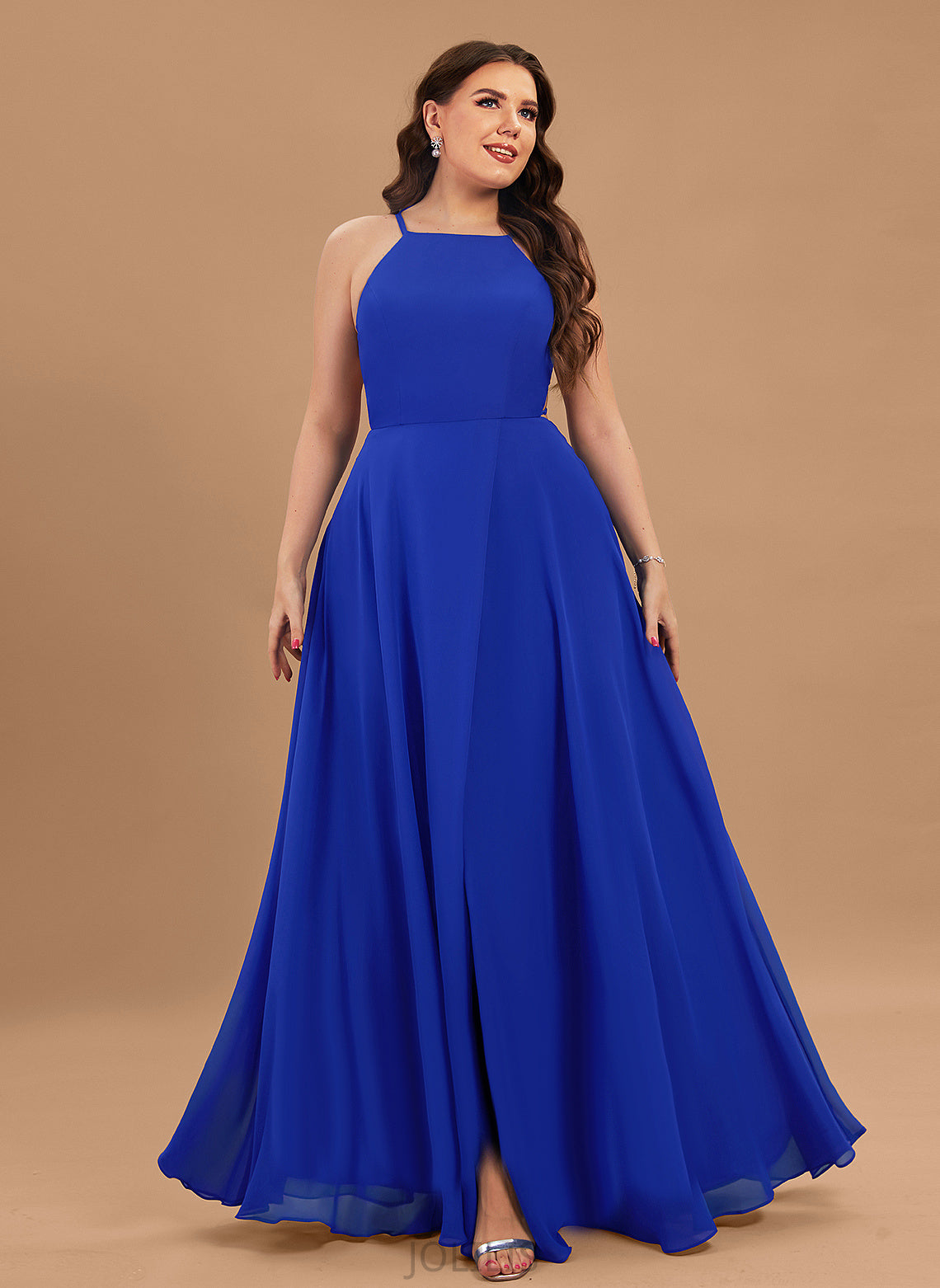 Prom Dresses Floor-Length A-Line Kamryn Scoop Chiffon