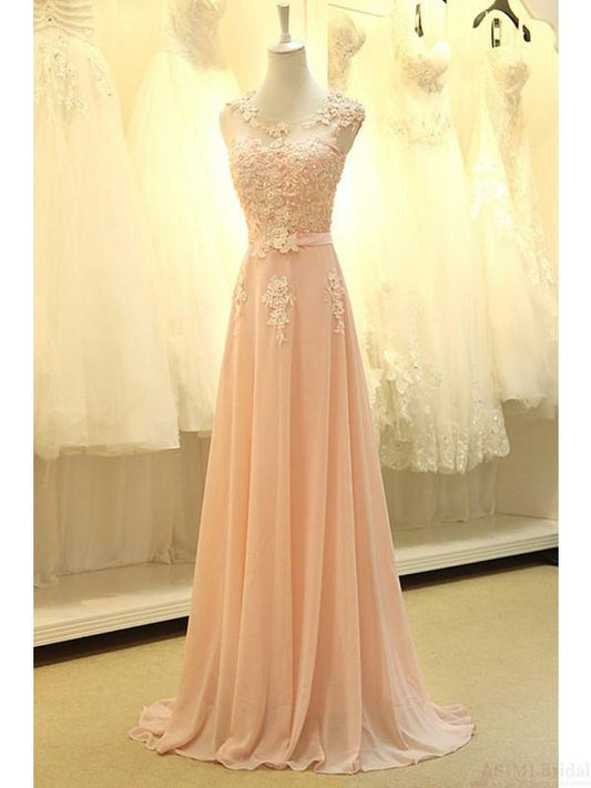 Real Made Appliques Long Prom Dress Evening Dress E57