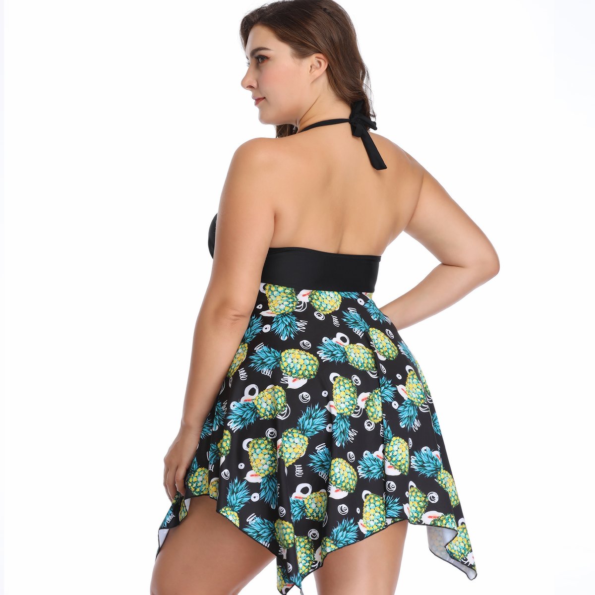 Women's Summer Swimwear Split Skirt Swimsuit GM1909